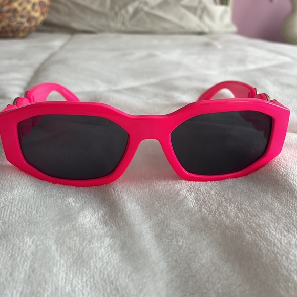 NWBOX PINK VERSACE SUNGLASSES AUTHENTIC - Picture 2 of 9